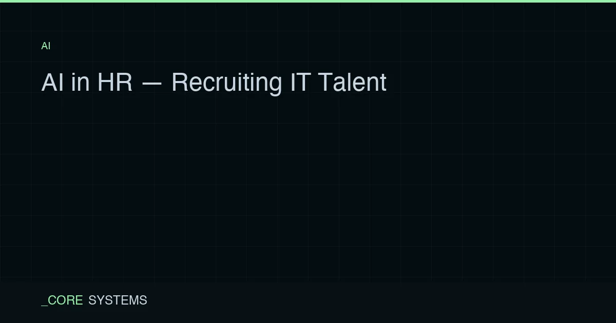 AI in HR and IT talent acquisition in 2026