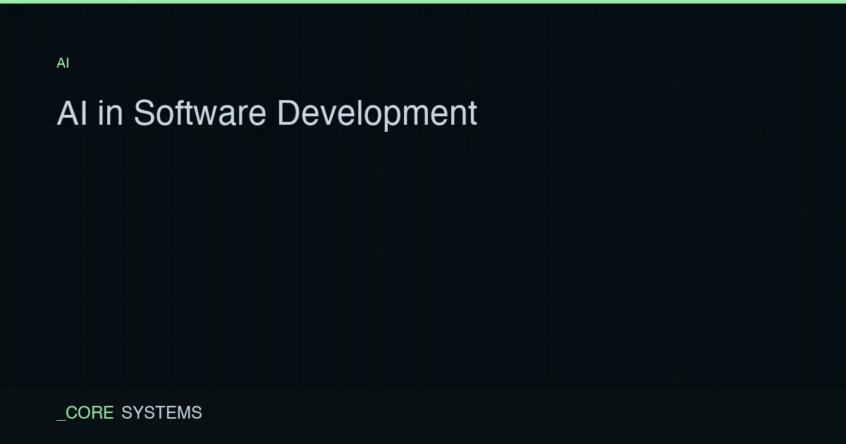 How AI is changing software development in 2026