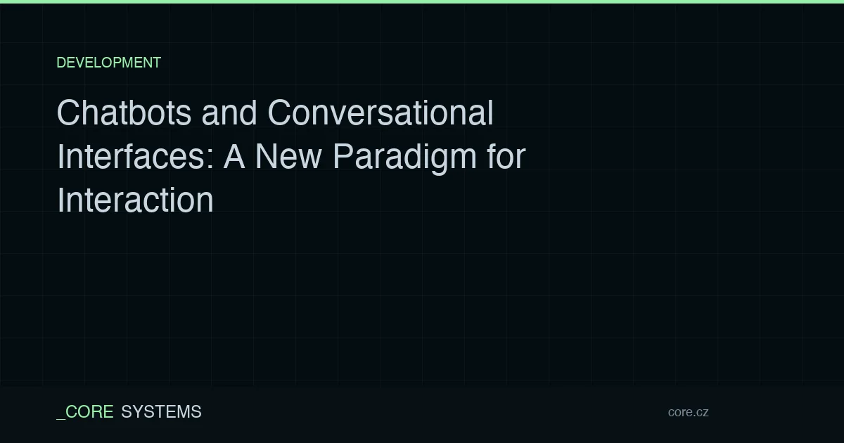 Chatbots and Conversational Interfaces: A New Paradigm for Interaction